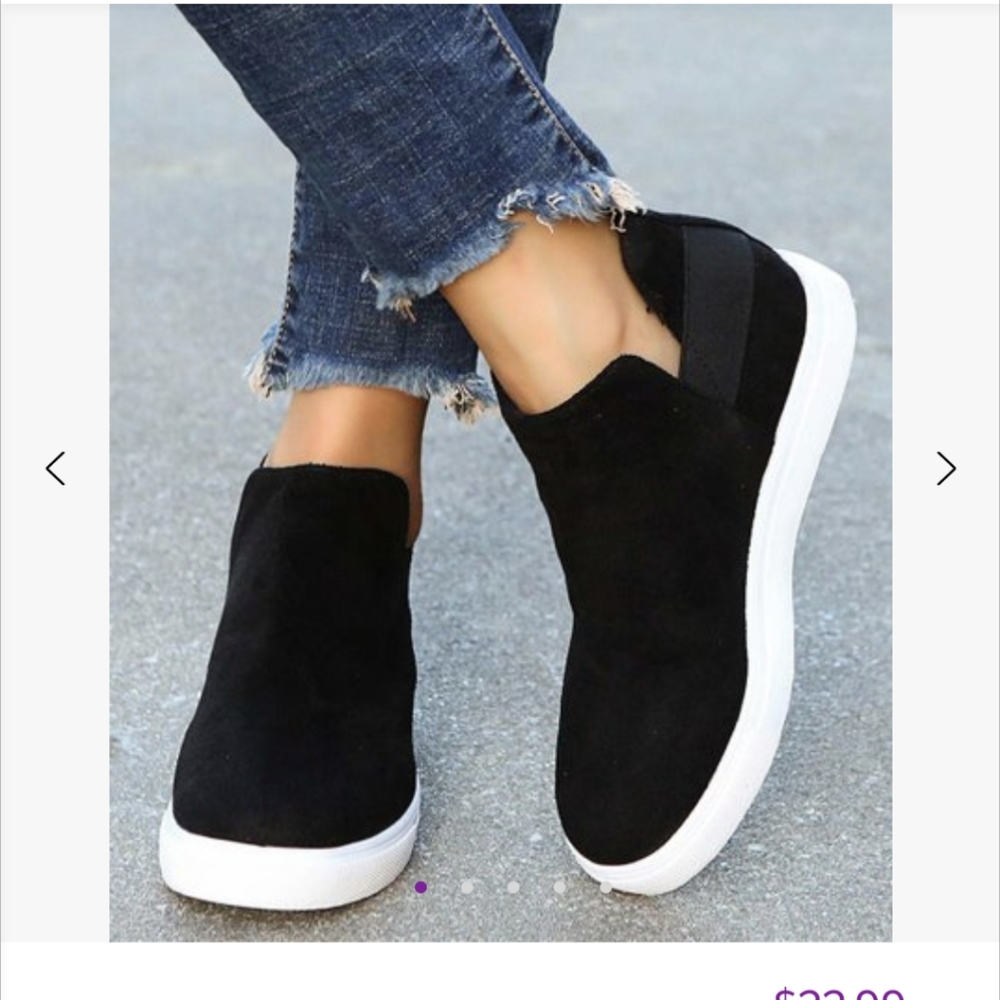 Wedge sneakers